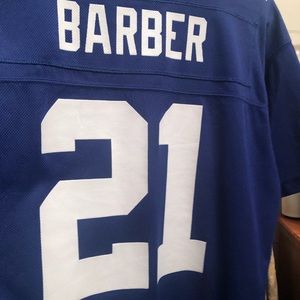 Tiki Barber NY Giants authentic jersey